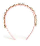 David Charles diamanté and faux pearl embellished headband - British product