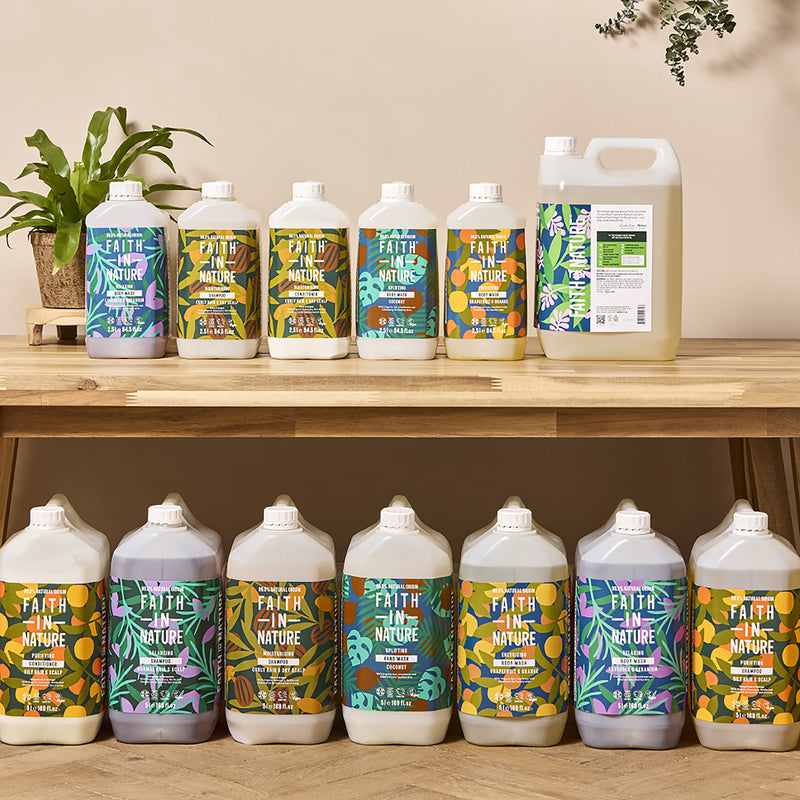 Faith In Nature Body Wash Seaweed & Citrus 5L (British brand)
