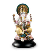 Harrods Lladró Lord Ganesha Porcelain Figurine 42cm- Buy online at McGrocer
