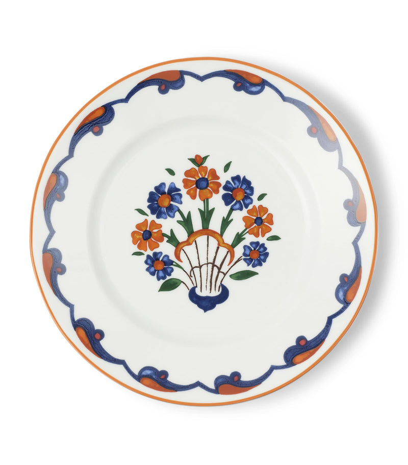 Ginori 1735 Anatolia porcelain dessert plate 21cm, UK version