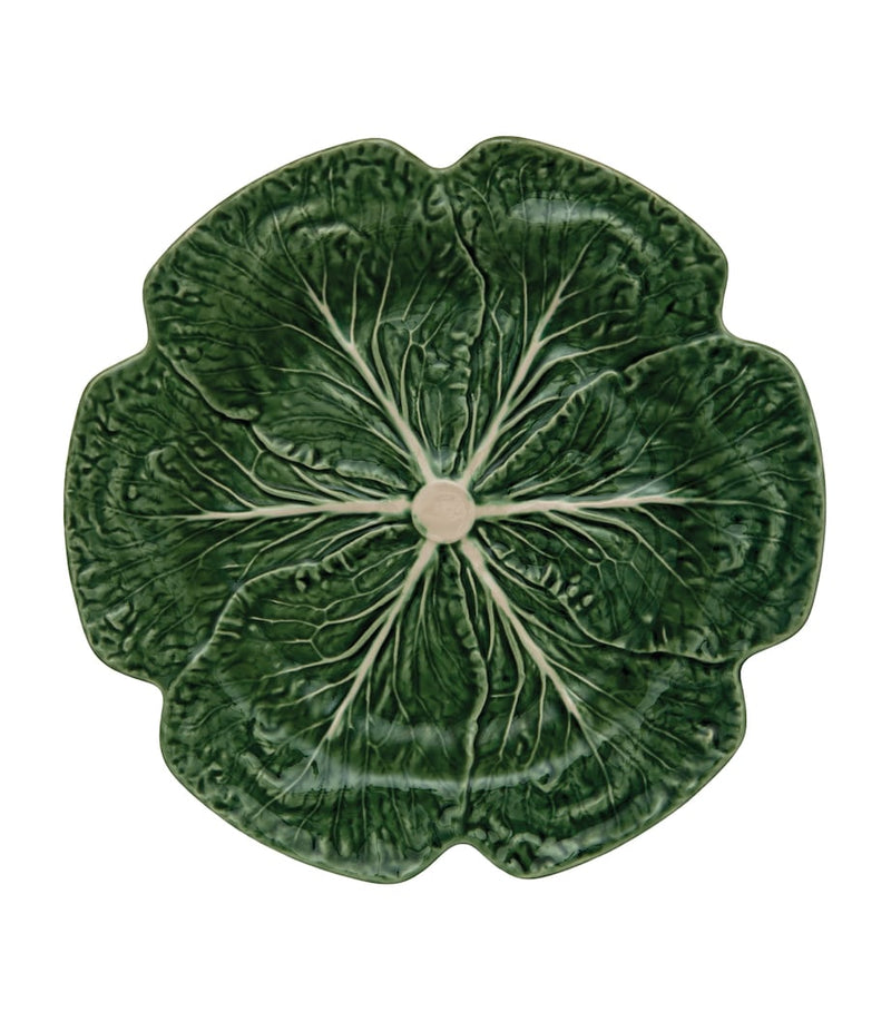 Bordallo Pinheiro cabbage charger plate 30.5cm - British product