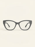 Prada acetate glasses PR 18WV irregular frame with demo lenses (British brand)