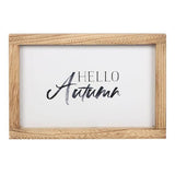 Something Different Hello Autumn wooden sign 30x20cm - British product