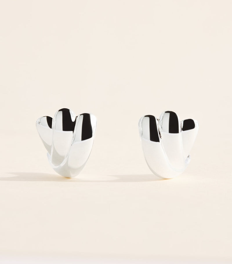 LIÉ STUDIO sterling silver Magda earrings - British product