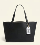 Mulberry grained leather tree tote bag (British brand)
