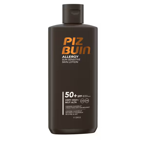 Piz Buin Sensitive Skin Sunscreen 200ml, imported from the UK