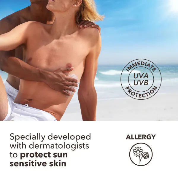 Piz Buin Sensitive Skin Sunscreen 200ml, imported from the UK