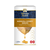 Holland & Barrett Manuka Health MGO 400+ Manuka Honey Drops with Ginger & Lemon 65gm-15's- Buy online at McGrocer