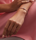 Boodles rose gold diamond roulette flip bangle - British product