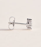 Suzanne Kalan diamond princess cluster stud earrings - British product