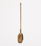 Saint Laurent medium Collège top-handle bag in calf suede, UK version