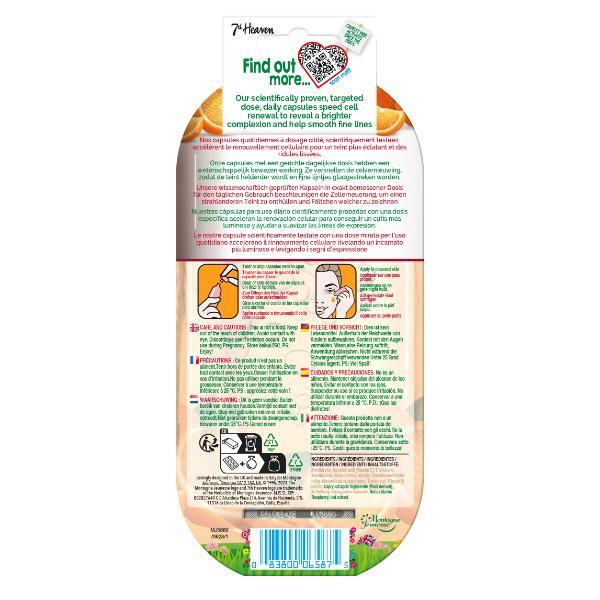 7th Heaven Vitamin C Brightening Capsule Concentrates - British product