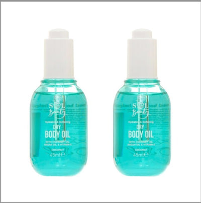 Sol Beauty Huile Corporelle Sèche Hydratant Parfum Coco 2 x 45ml