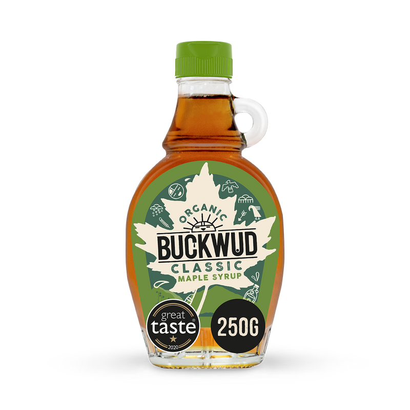 Buckwud organic maple syrup 250g - British product