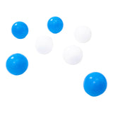 Livingandhome plastic ball pit balls blue white 6cm (British brand)