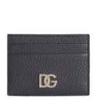 Dolce&Gabbana leather card holder with braided hardware, UK version