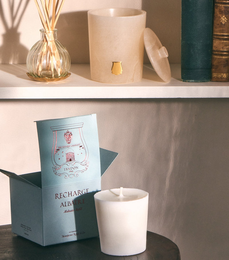 Trudon Cyrnos scented candle refill 270g, imported from the UK
