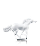 Lalique crystal Kazak horse sculpture 11cm, UK version