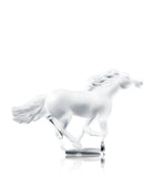 Lalique crystal Kazak horse sculpture 11cm, UK version
