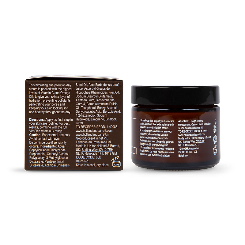 Vitaskin Vitamin C Glow Day Cream facial moisturiser (British brand)