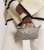 Longchamp Le Pliage Xtra extra-small leather pouch, imported from the UK