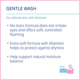 Sebamed Baby Gentle Wash 200ml baby solution for newborns (British brand)