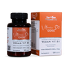 The Vegan Wellness Co vegan vitamin D3 1000iu 120 capsules, UK version