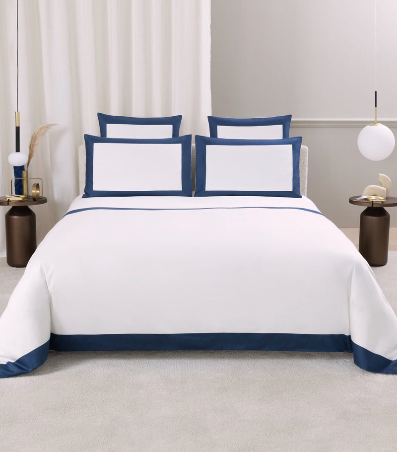 Frette square pillowcase 65x65cm cotton sateen (British brand)