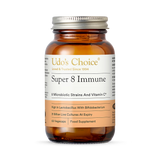 Holland & Barrett Udo's Choice Super 8 Immune Probiotic Supplement with 8 Strains and Vitamin C 60 Capsules- Buy online at McGrocer