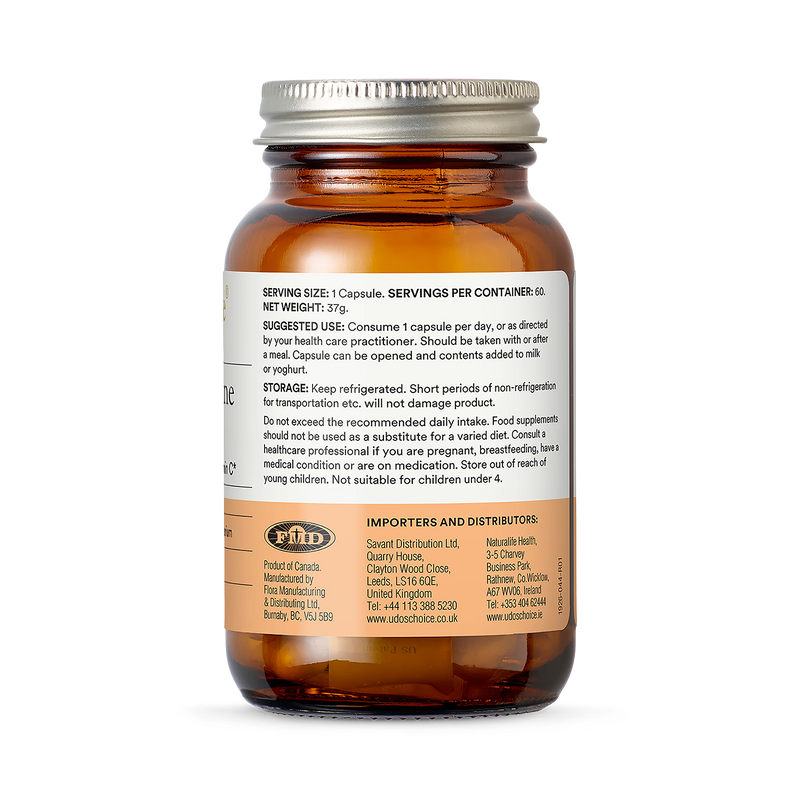 Udo's Choice Super 8 Immune probiotic 60 capsules, imported from the UK