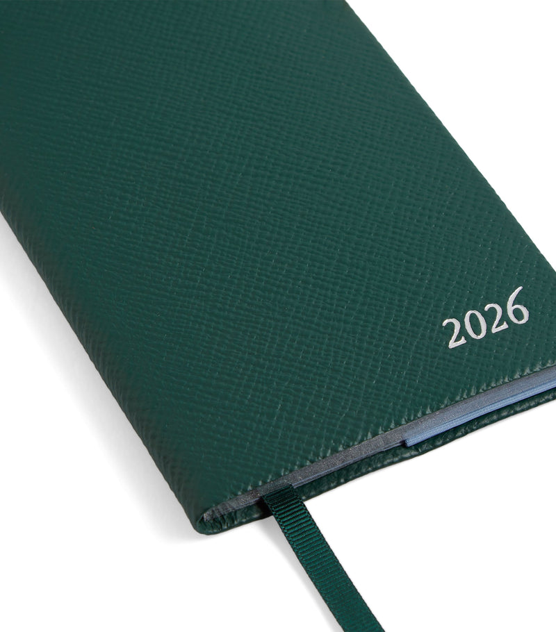 Smythson Panama Leather Weekly Diary 2026 (British brand)