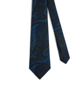Harrods Dunhill Silk Paisley Tie- Buy online at McGrocer