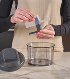 Cole & Mason Easy Pull food chopper 800ml - British product