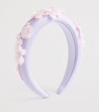 Self-Portrait Kids embellished headband with sequins and pearls (British brand)