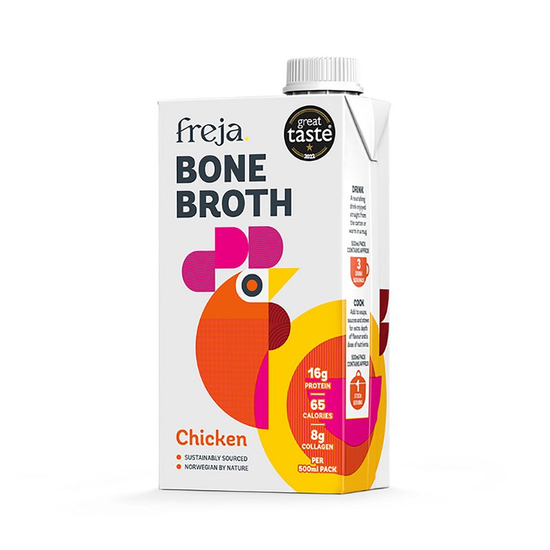 Freja bone broth Classic Chicken 500ml - British product
