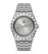 Harrods TUDOR Stainless Steel and Diamond Royal Watch 34mm- Buy online at McGrocer