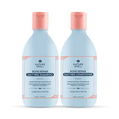 Holland & Barrett Nature Spell Bond Repair Shampoo & Conditioner Duo 300ml X 2- Buy online at McGrocer