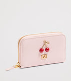 Valentino Garavani mini leather Cherryfic wallet - British product