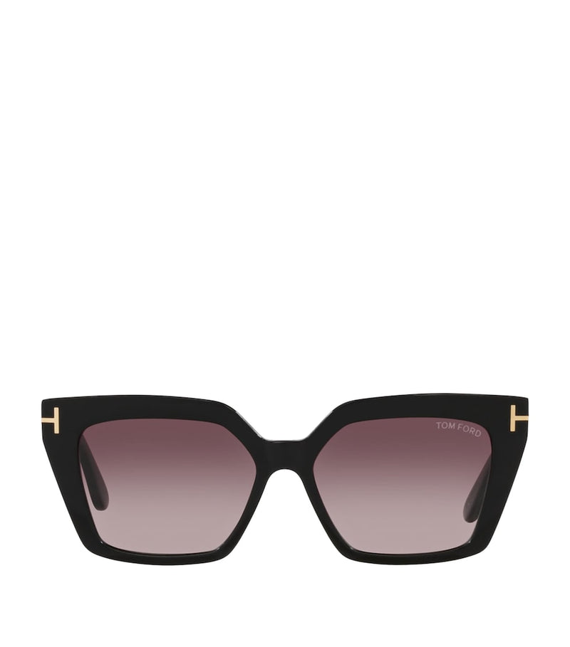 Tom Ford Winona cat eye sunglasses, imported from the UK