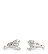 Harrods Babette Wasserman Rhodium-Plated Lobster Cufflinks- Buy online at McGrocer