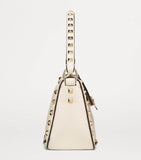 Valentino Garavani small leather Rockstud shoulder bag (British brand)