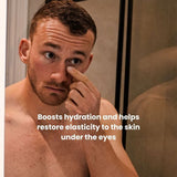 ManCave Anti-Fatigue Eye Gel 15ml, imported from the UK