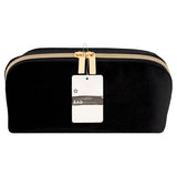 DNR Superdrug Black Velvet Expandable Cosmetic Bag