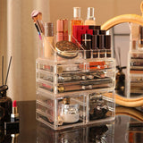 Livingandhome clear acrylic makeup organizer 24cm, UK version