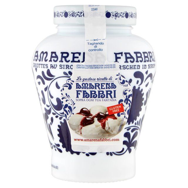 Fabbri Amarena Cherries & Syrup 600g