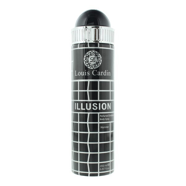 Louis Cardin Illusion Deodorant Spray 200ml, imported from the UK