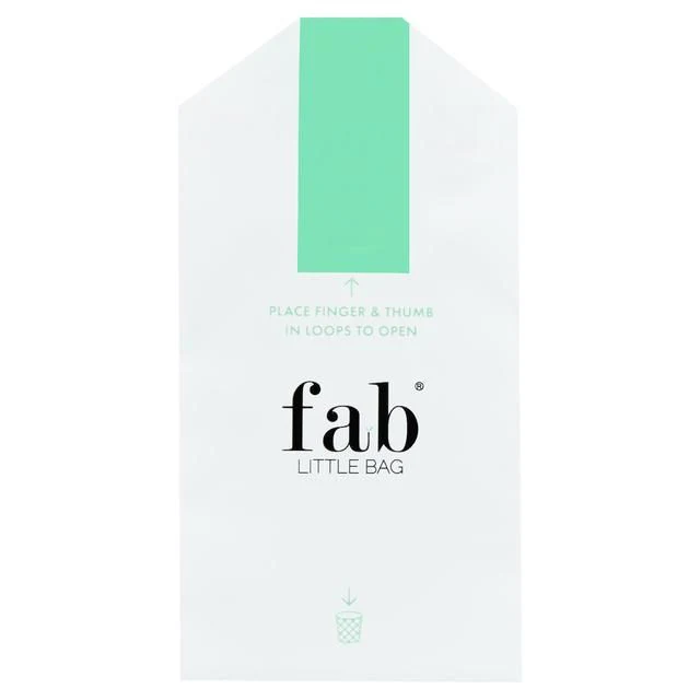FabLittleBag Sustainably Sourced Bags for Tampons and Pads Starter Pack 25 per pack