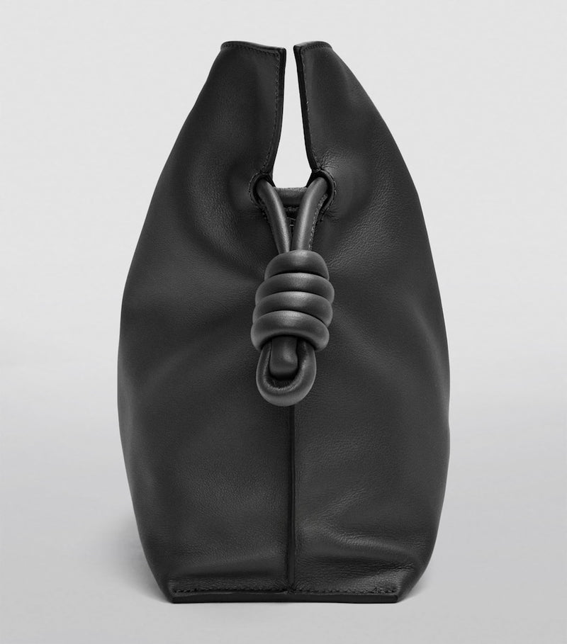 LOEWE Flamenco calfskin leather clutch purse, UK version