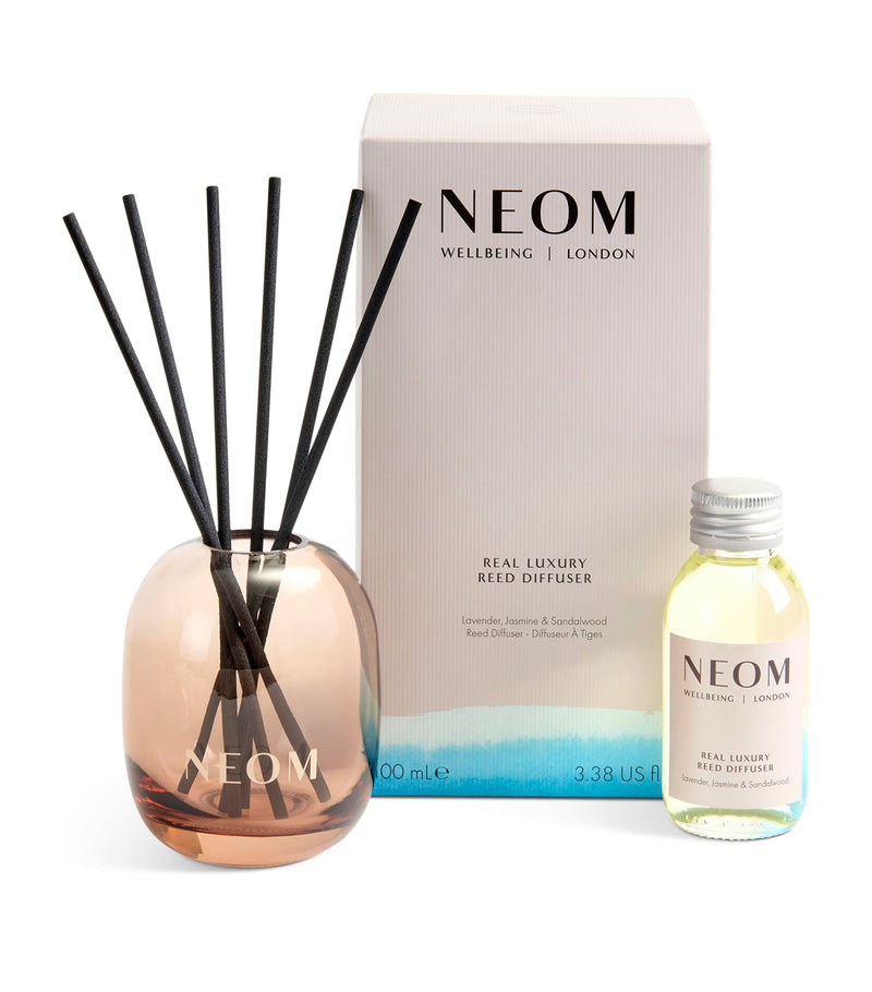 NEOM Real Luxury reed diffuser 100ml, imported from the UK