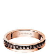 Harrods Boucheron Rose Gold Quatre Classique Wedding Band- Buy online at McGrocer